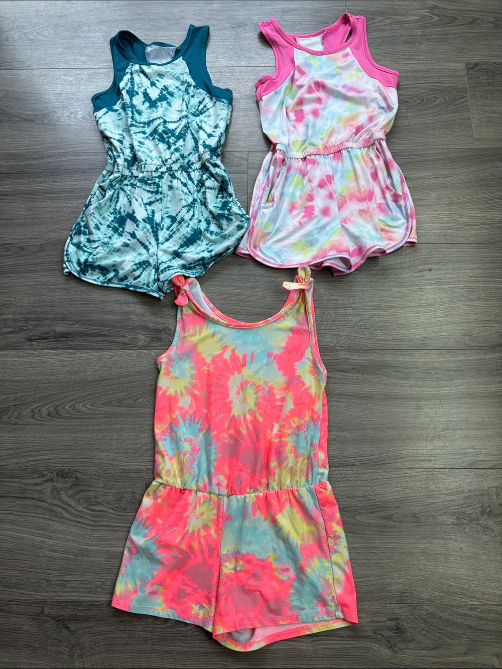 Girls Romper Bundle (2) | Size 6X–7